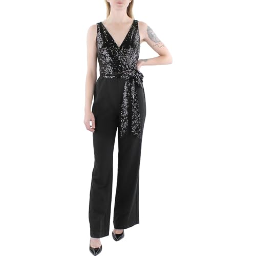 Lauren Ralph Lauren Womens Sequined Crepe
