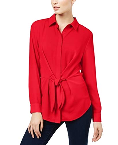 I.N.C. Tie-Front Shirt