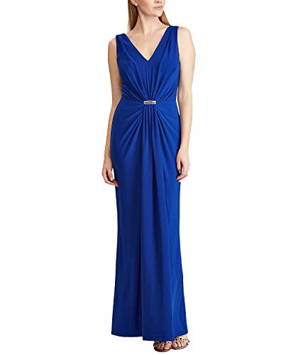 Lauren Ralph Lauren Ruched Jersey Gown