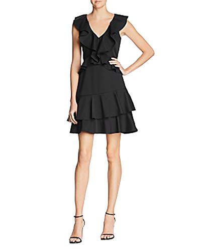 Lucy Paris Sasha Ruffled Fit-And-Flare Dress