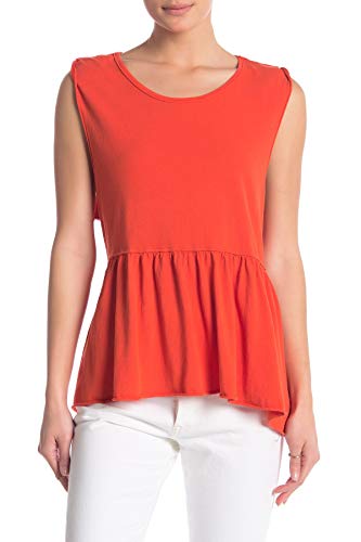 We The Free Womens Anytime Cotton Peplum Tank Top
