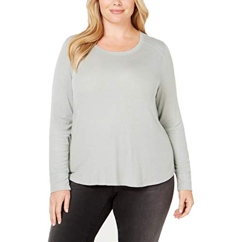 I.N.C. Plus Size Ribbed Shirttail Sweater