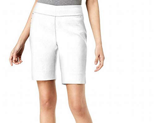 INC Curvy-Fit Stud-Trim Bermuda Shorts