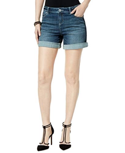I.N.C. Side-Stripe 5" Denim Shorts