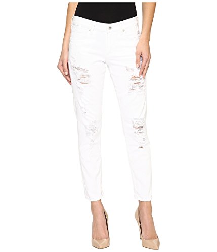 Lucky Brand Women's Mid Rise Sienna Slim Boyfriend Jean in Webster White 29