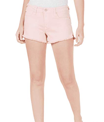 Juniors' Frayed Denim Shorts