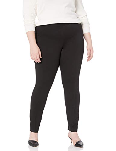 RACHEL Rachel Roy Trendy Plus Size Twill Ponte Leggings