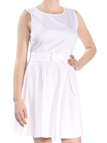 Bow-Detail Fit & Flare Dress