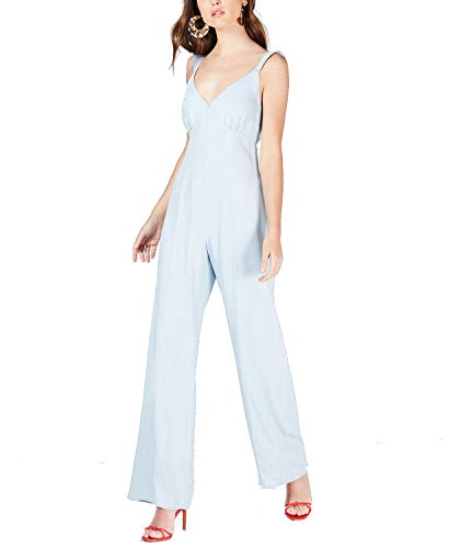 Ruffled Bow-Back Jumpsuit