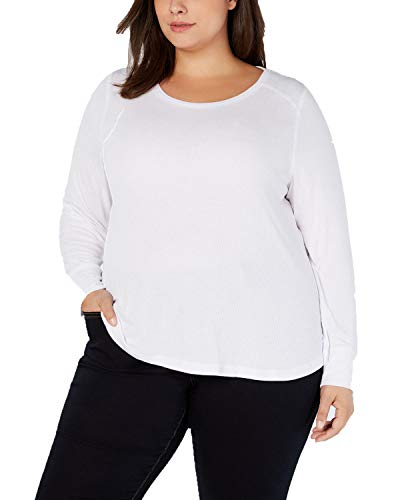 I.N.C. Plus Size Ribbed Shirttail Top