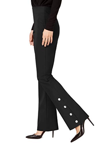 I.N.C. Petite Snap Bottom Boot Leg Pants