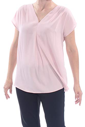 Inverted-Pleat V-Neck Top