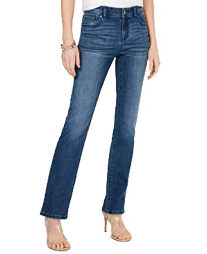 INC Five-Pocket Straight-Leg Jeans