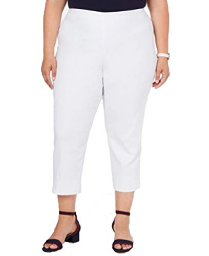 Plus Size Pull-On Capri Pants