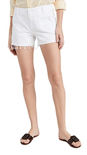 Paige Womens Mayslie Raw Hem Cut Off Denim Shorts