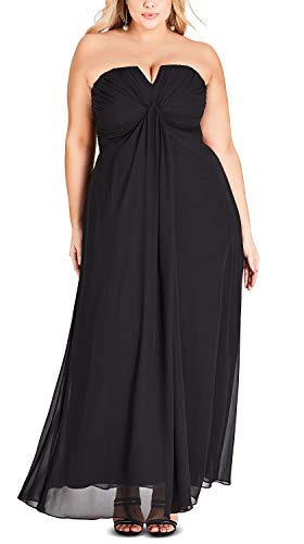 Trendy Plus Size Strapless Maxi Dress