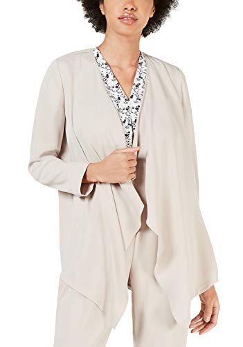 Bar III Open Front Crepe Cardigan