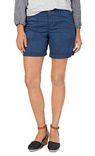 Double-Pocket Cuffed Shorts