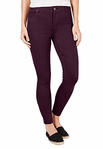 Ultra-Skinny Pont�-Knit Pants