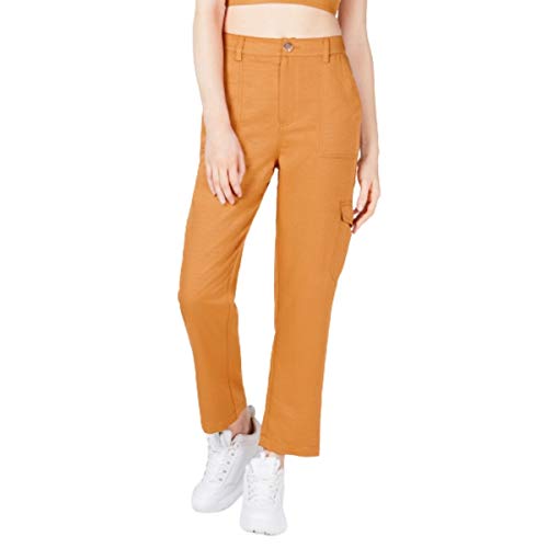 Elastic-Waist Cargo Pants