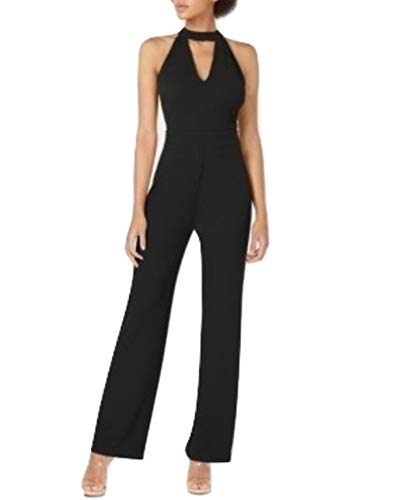 Bar III Cutout Halter Jumpsuit
