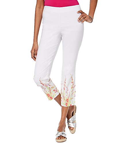 Printed Capri Pants