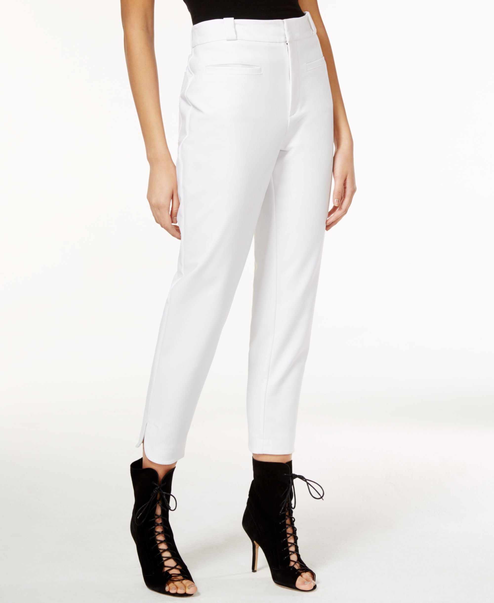 Rachel Rachel Roy Cropped High-Rise Pants