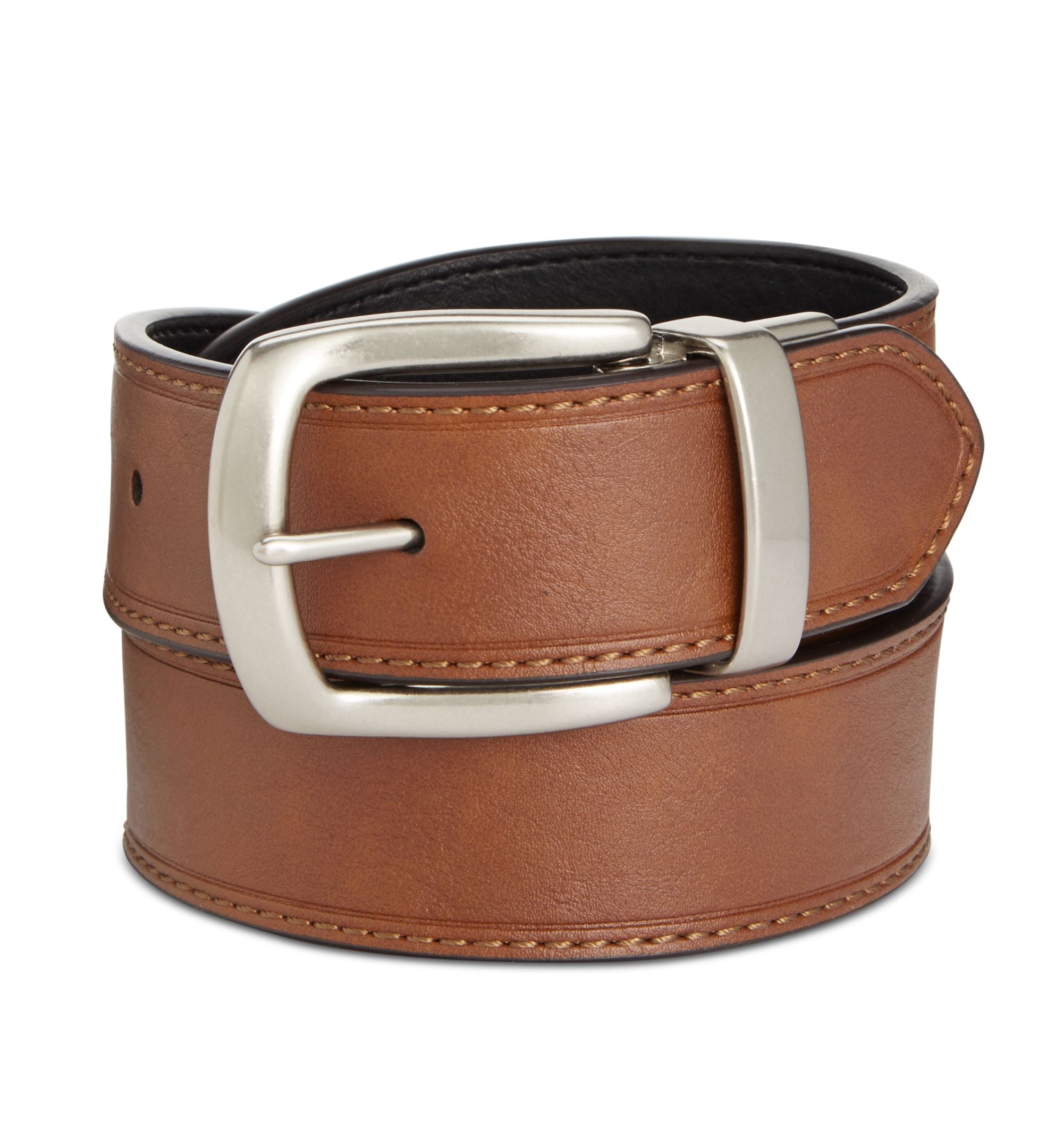 Levis Mens Stitched Reversible Belt