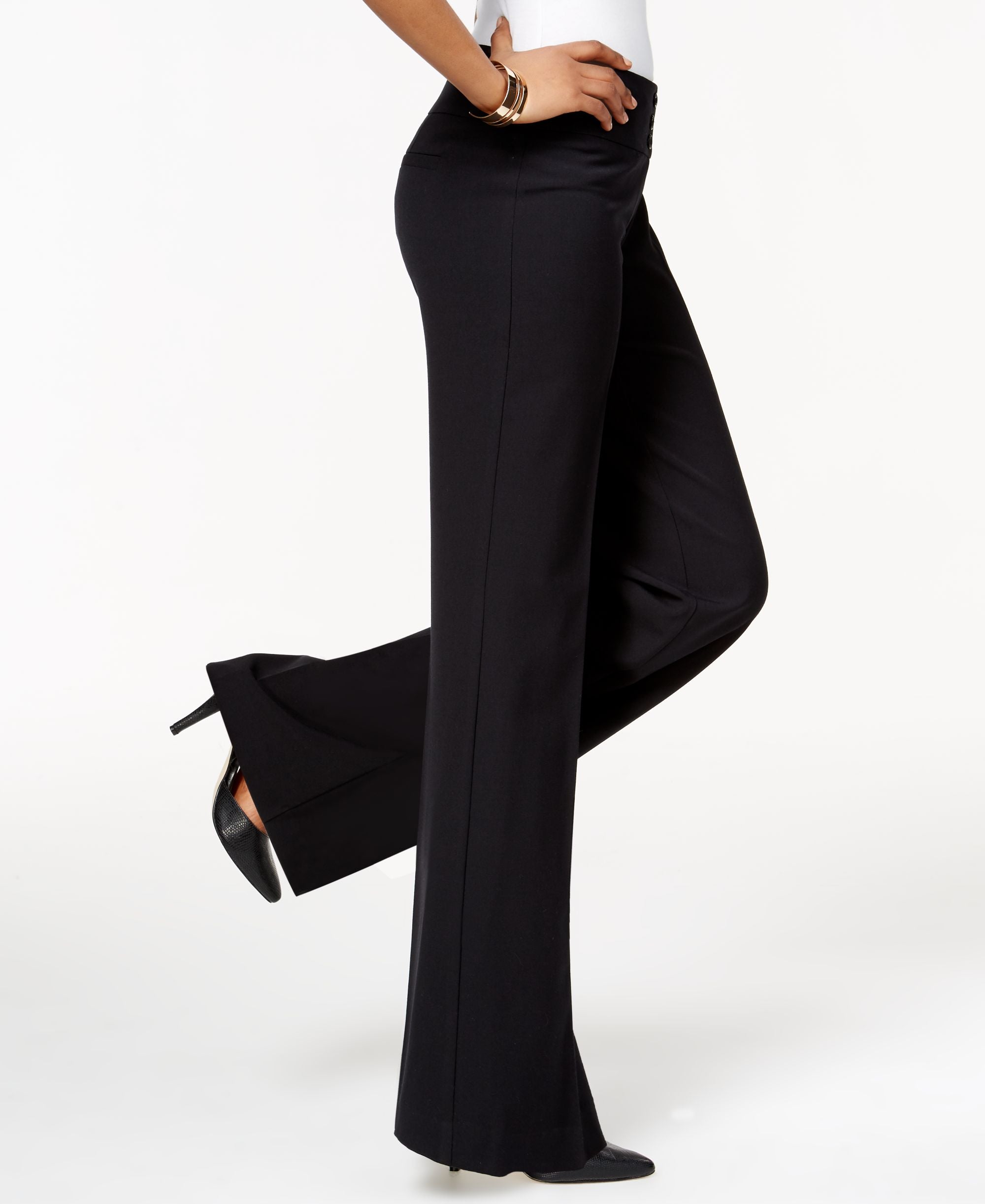 Style & Co Stretch Wide Leg Pants