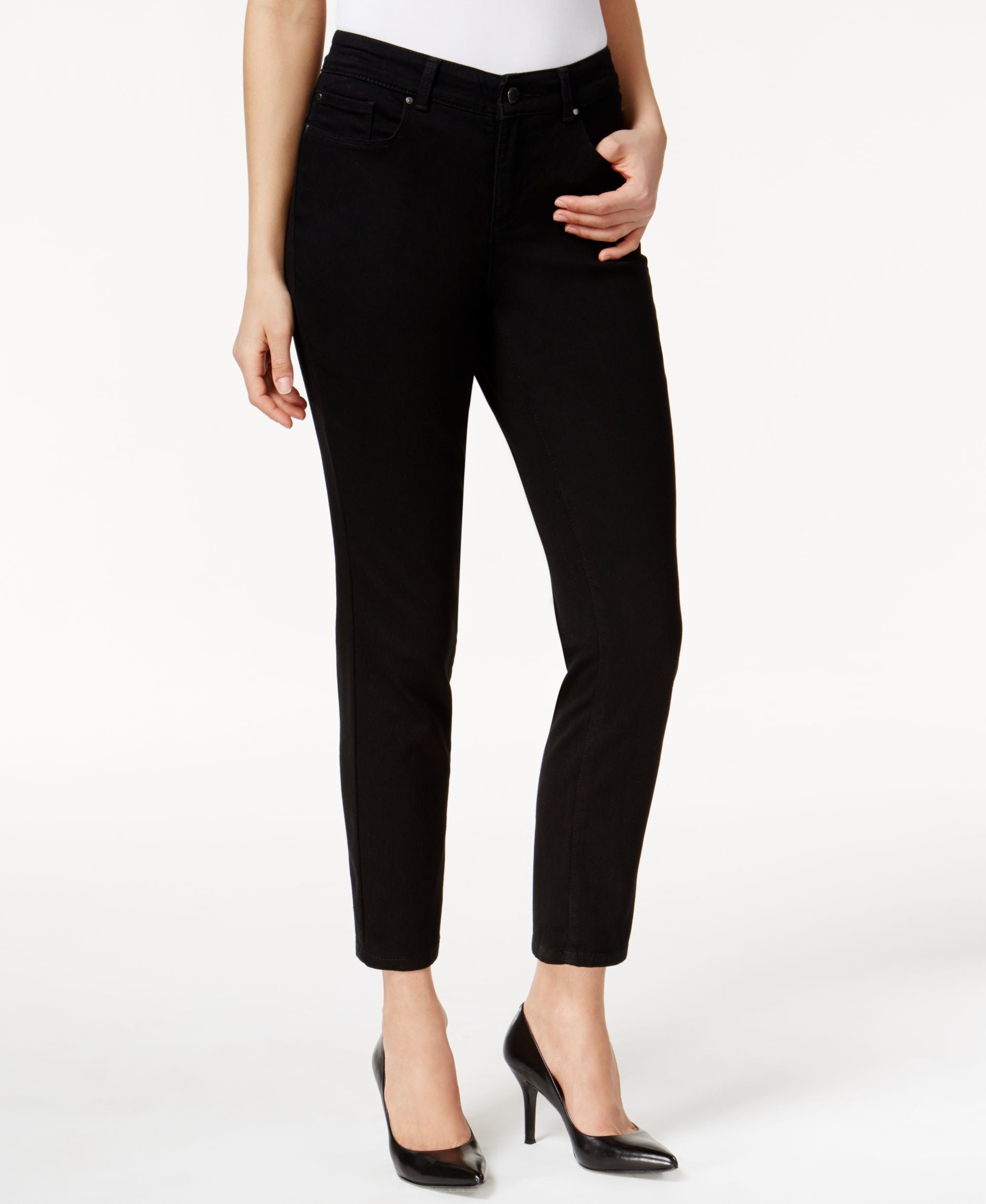 Petite Bristol Skinny Ankle Jeans
