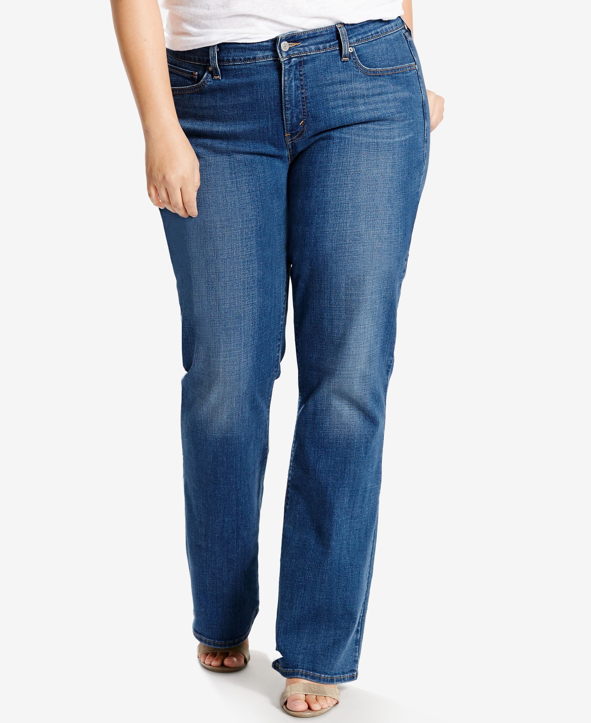 Levis Plus Size 415 Classic Bootcut Jeans