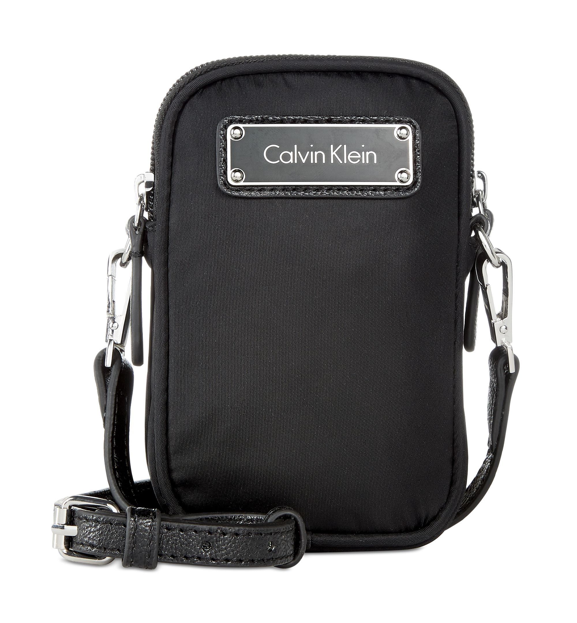 Calvin Klein Womens Camera Mini Crossbody Handbag Black S