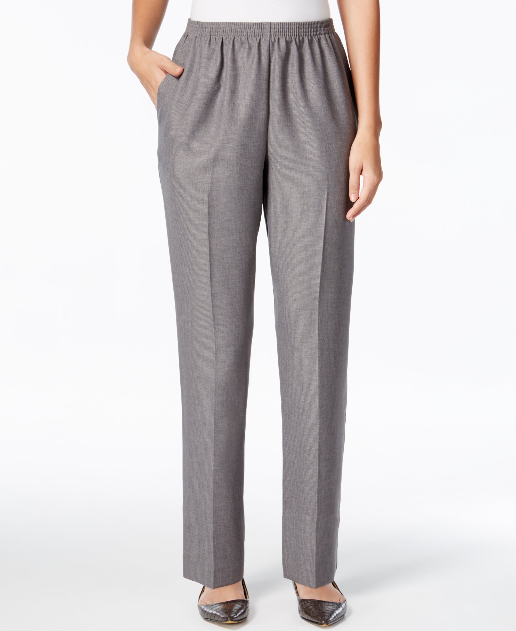 Classics Pull-On Straight-Leg Pants