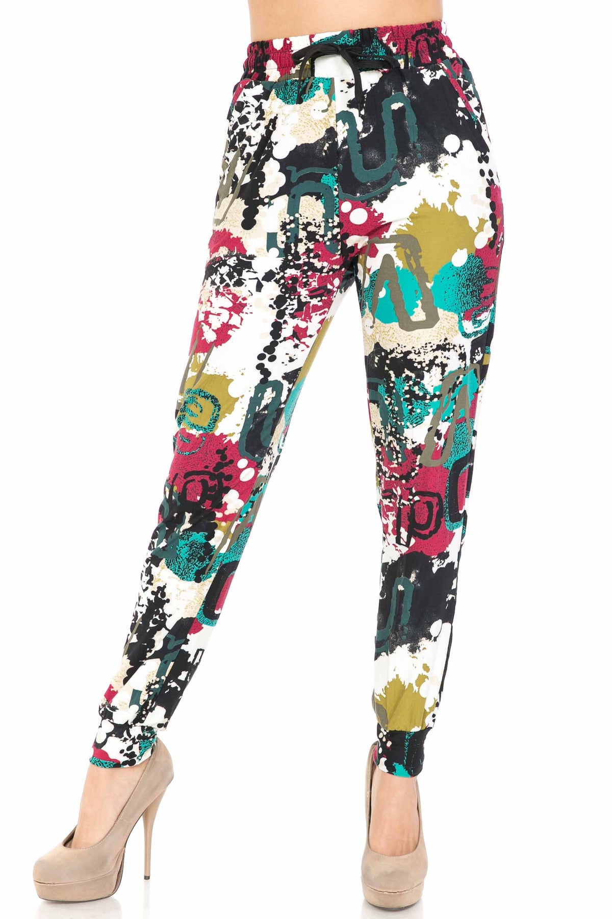 Buttery Smooth Summer Picasso Joggers