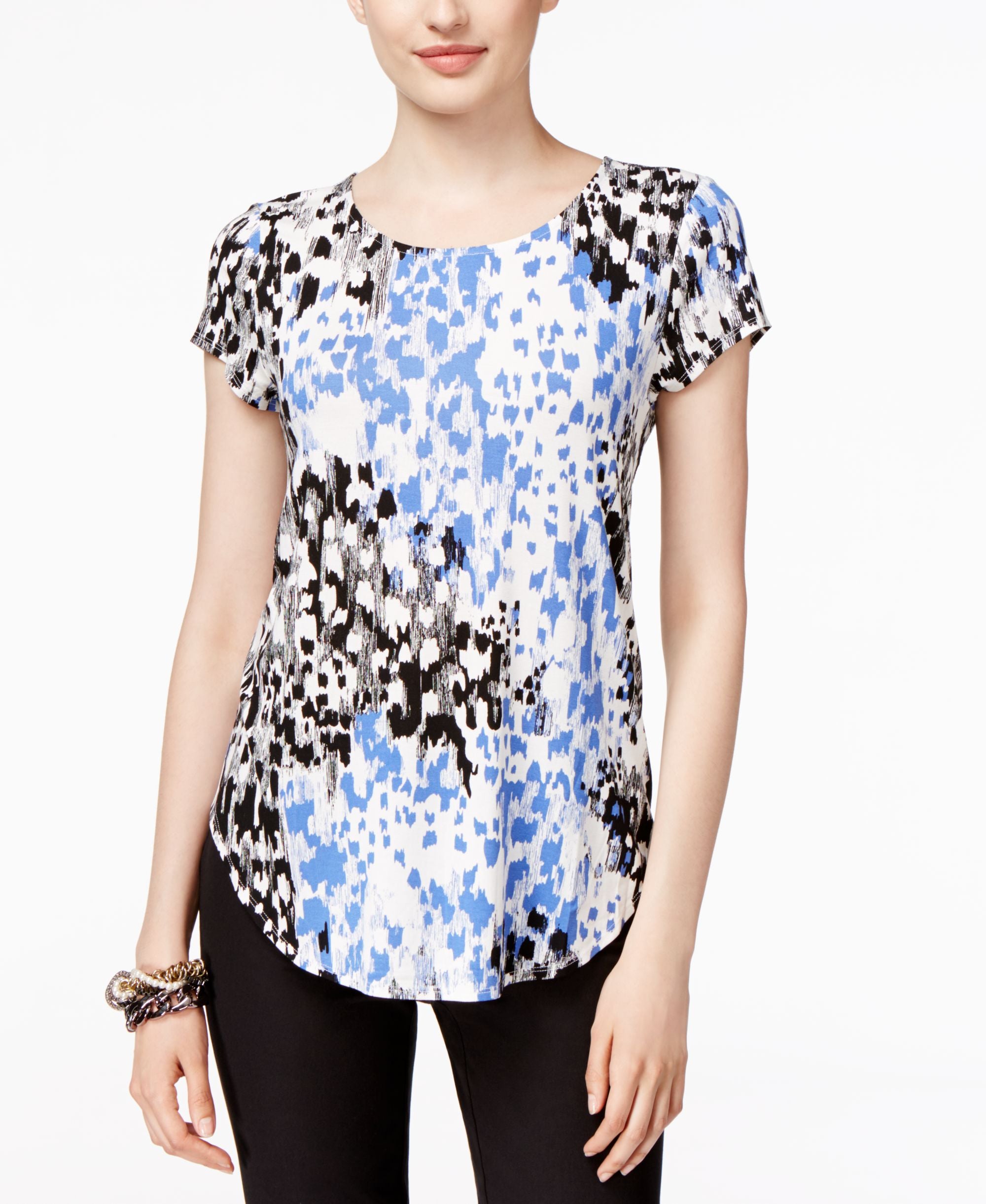 Alfani Petite Printed T-Shirt