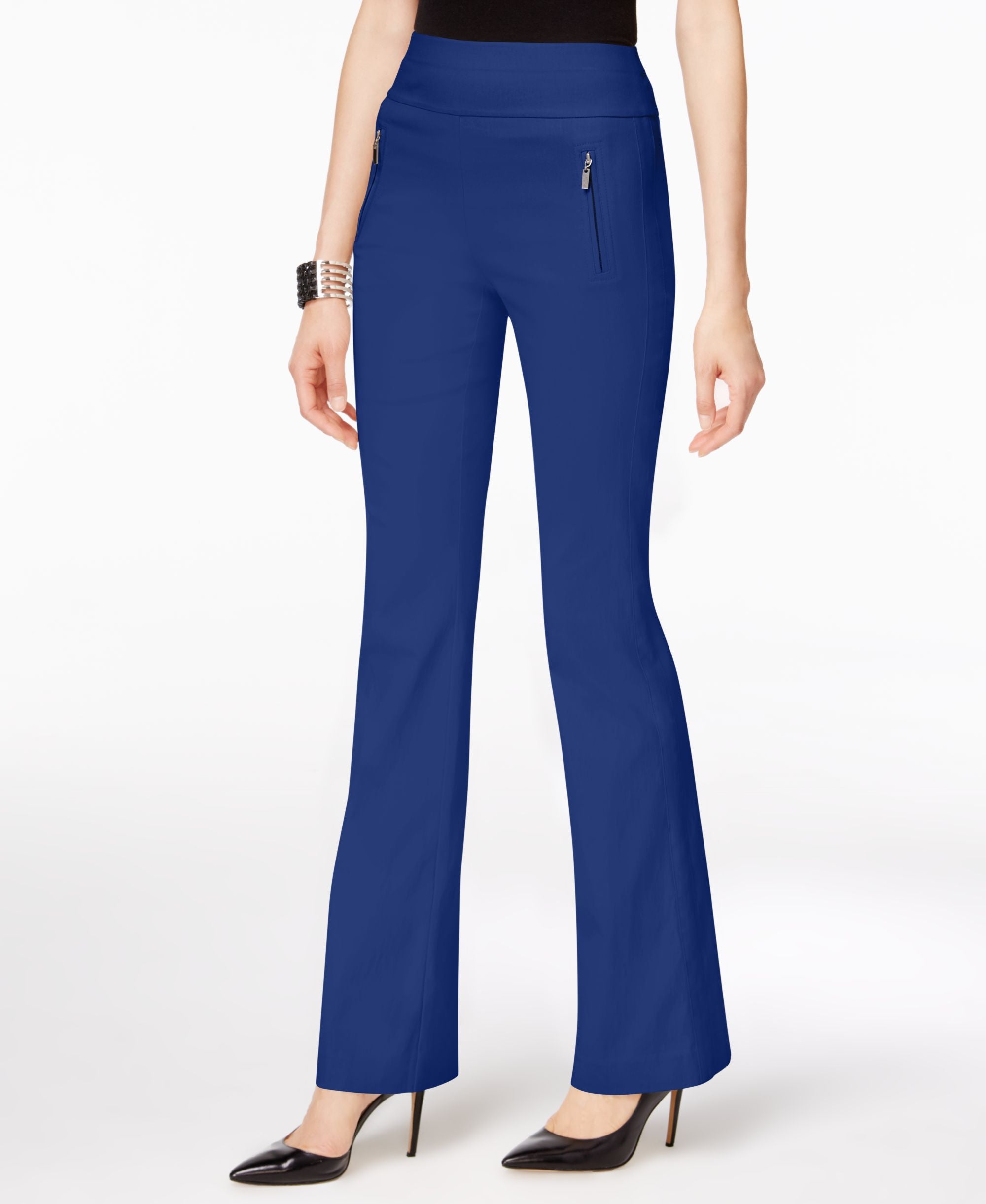 Curvy Fit Wide Leg Pants