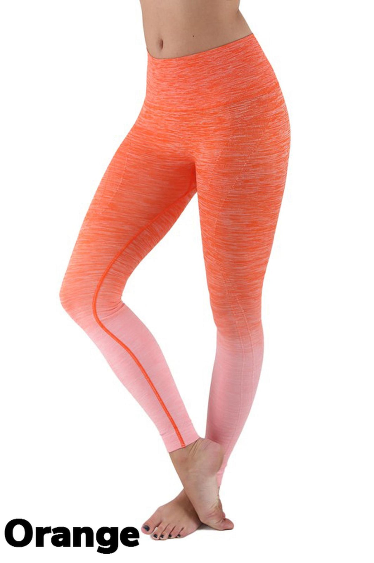 Ombre Fusion Workout Plus Size Leggings