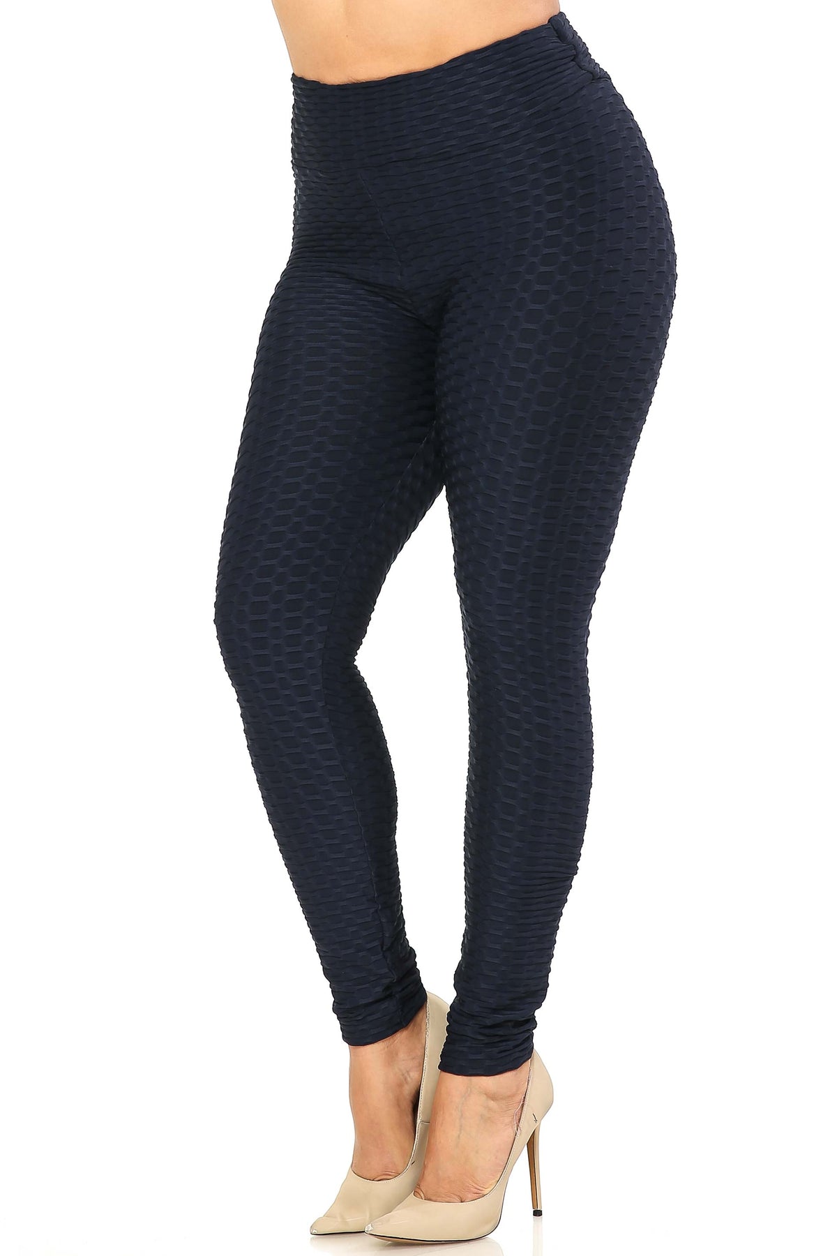 Scrunch Butt High Waisted Plus Size Leggings