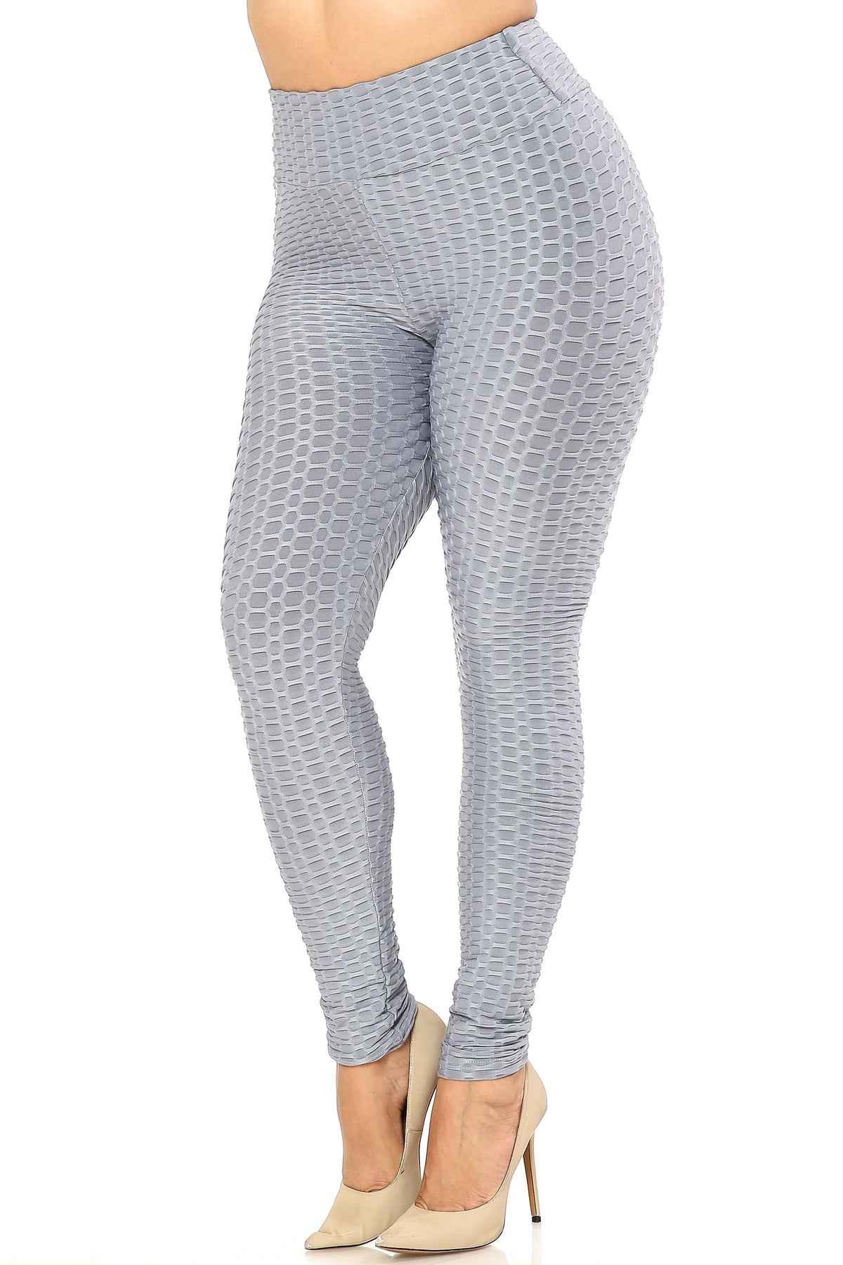 Scrunch Butt High Waisted Plus Size Leggings