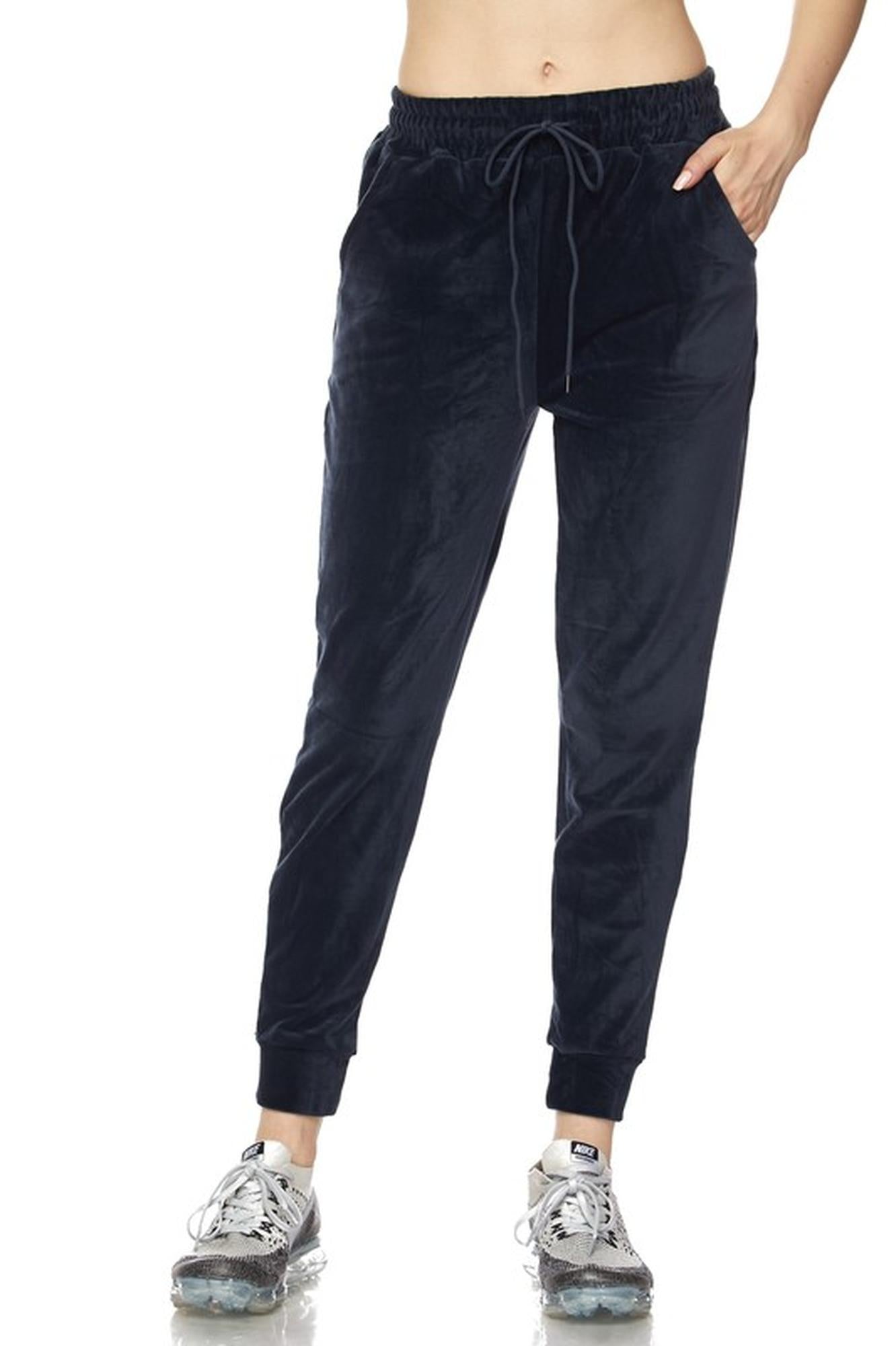 Comfy Velour Plus Size Joggers