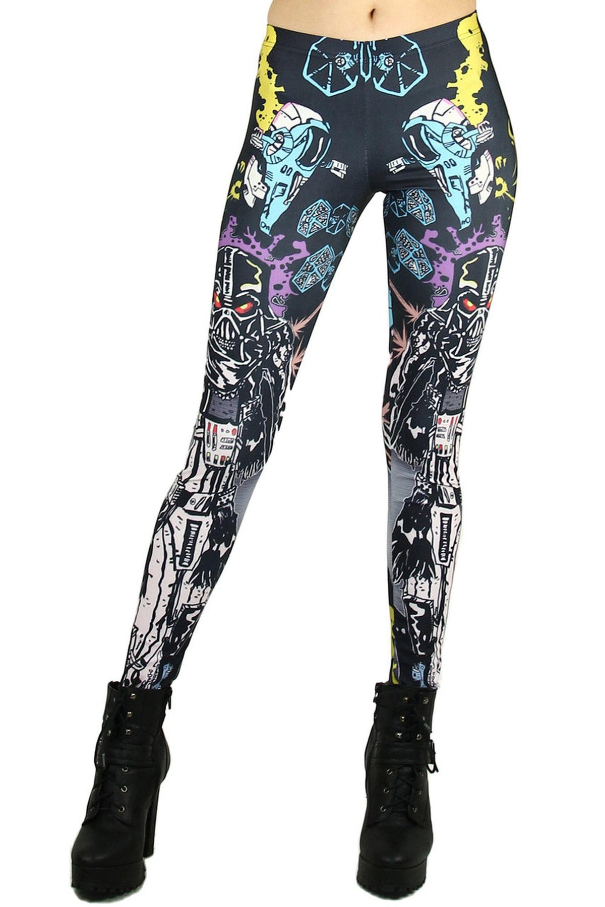 Vader Cartoon Leggings