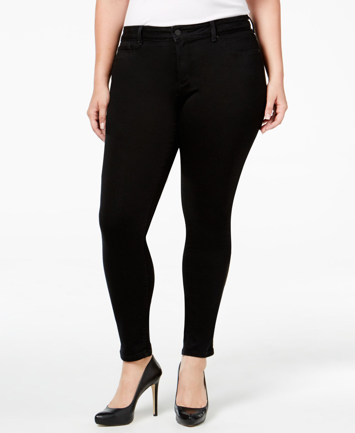Trendy Plus Size Kiss Me Super-Skinny Jeans