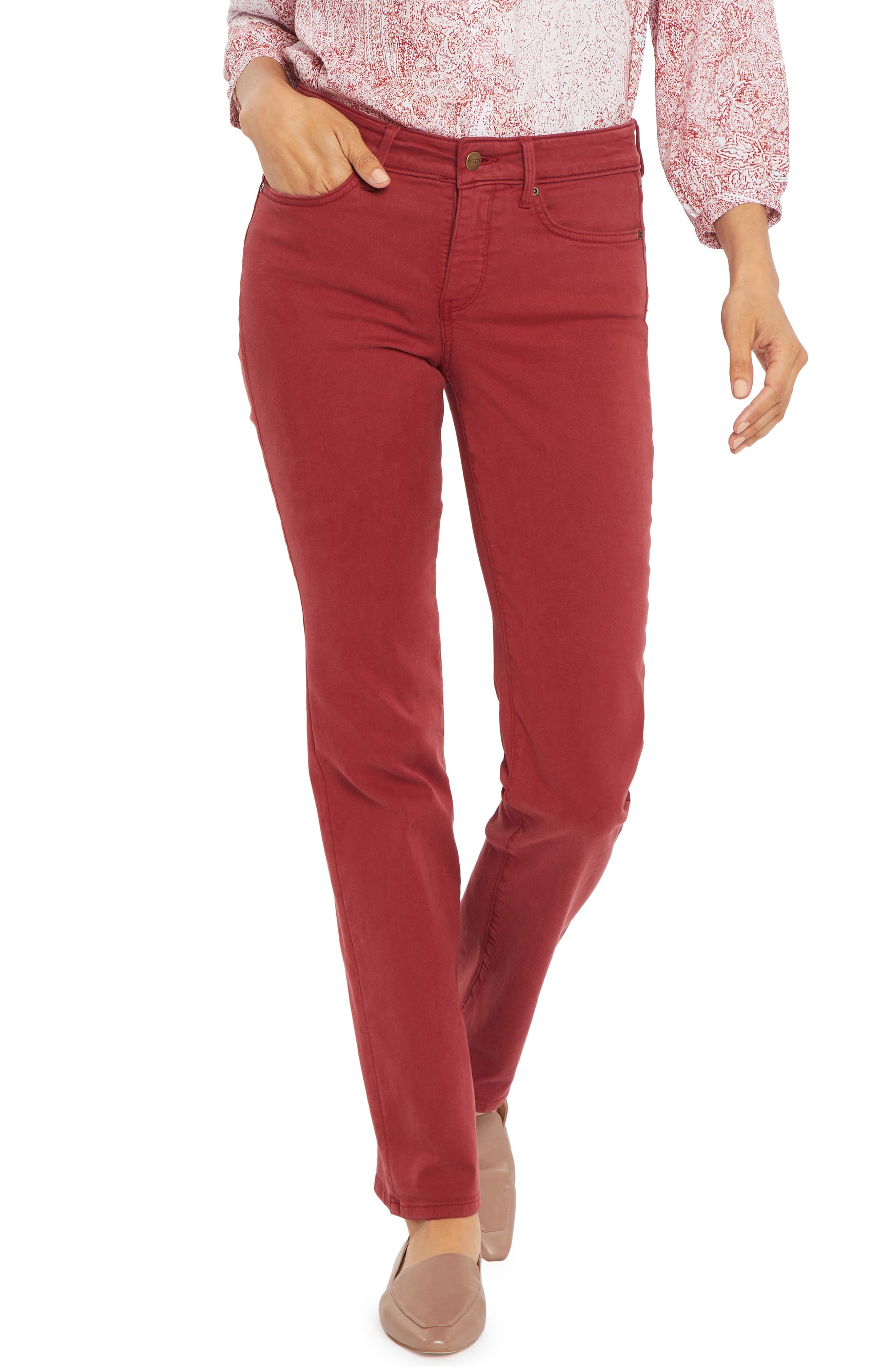 NYDJ Marilyn Straight Leg Stretch Jeans