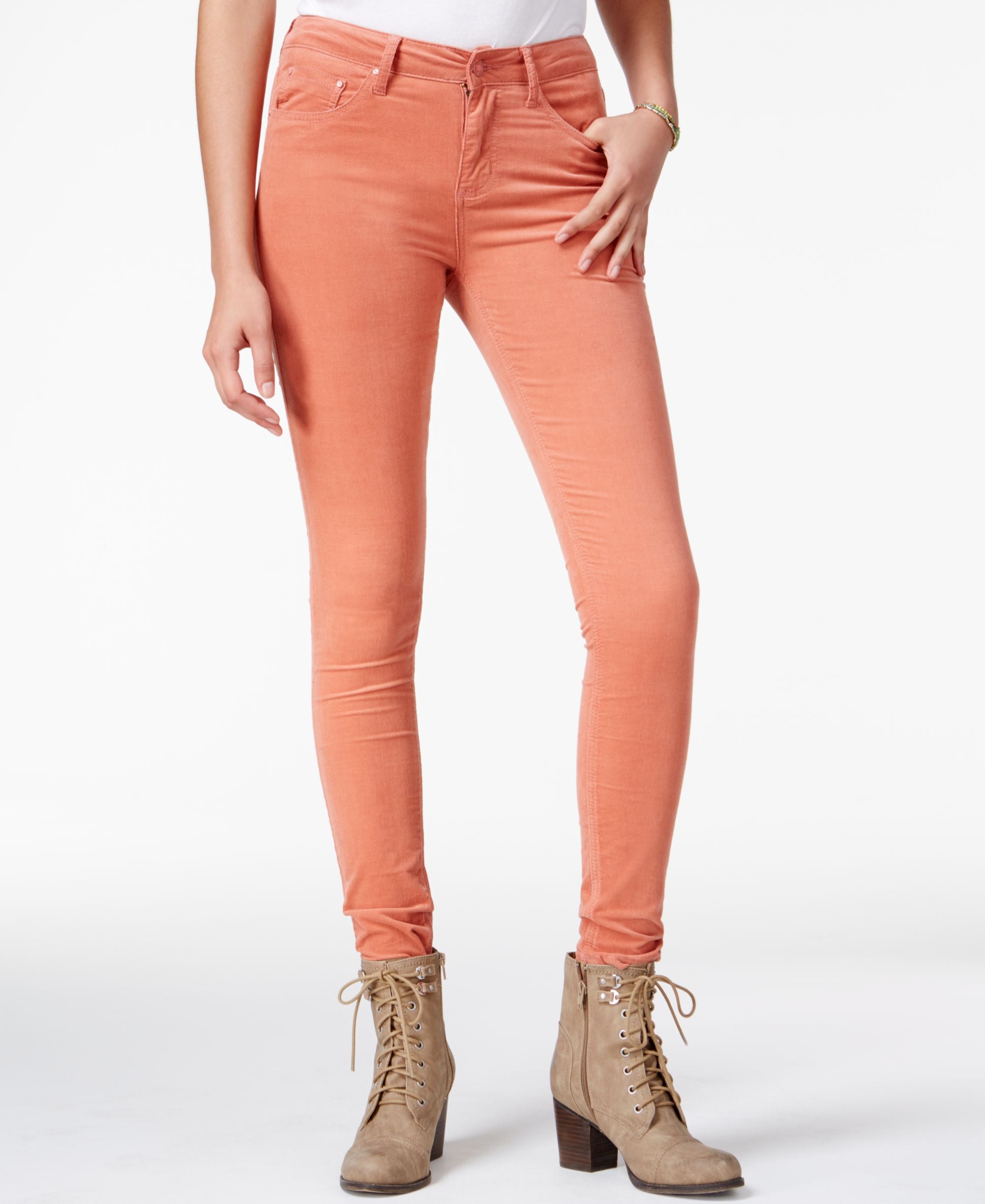 Indigo Rein Juniors Five Pocket Corduroy Skinny Jeans