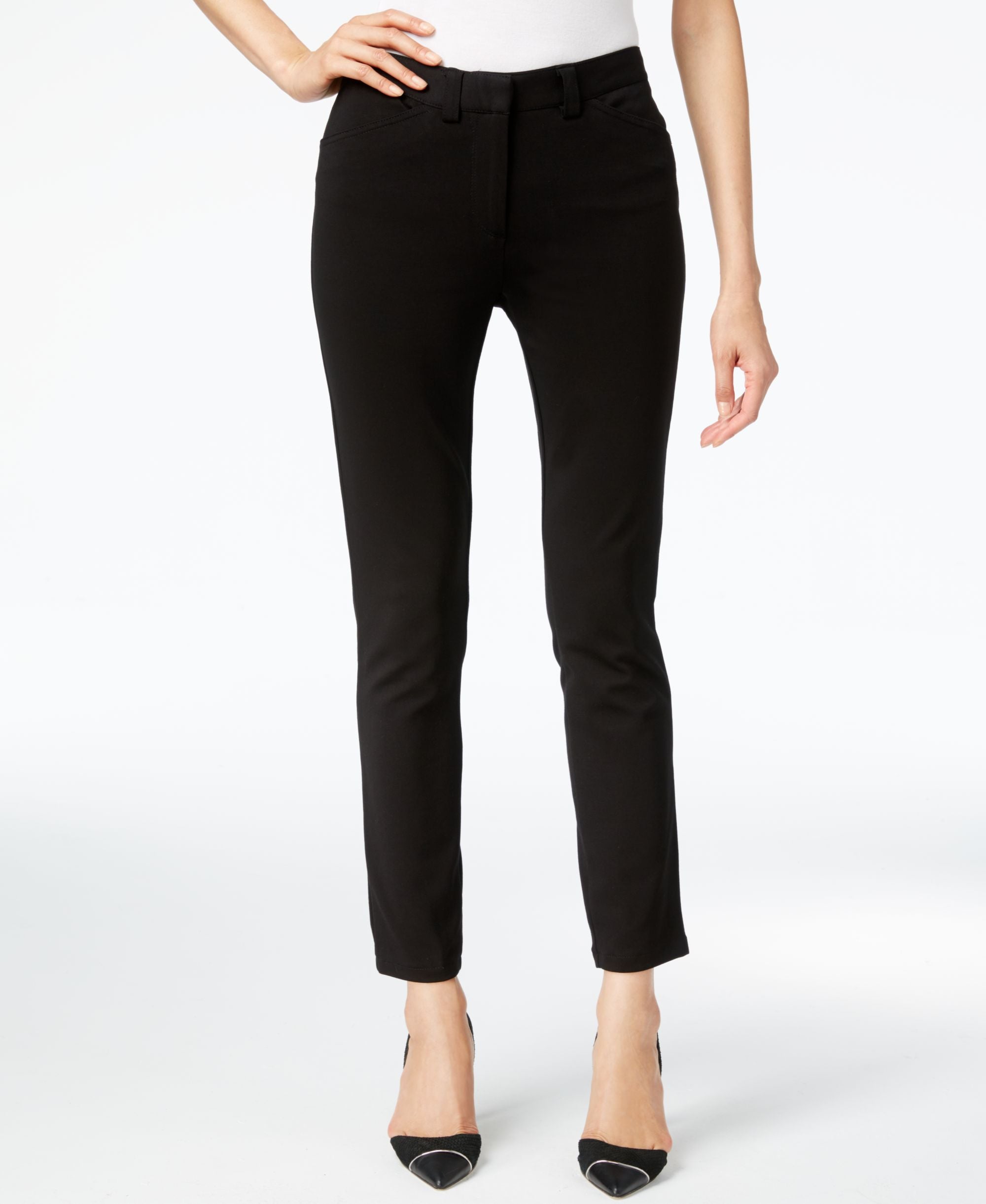 Slim-Leg Ankle Pants