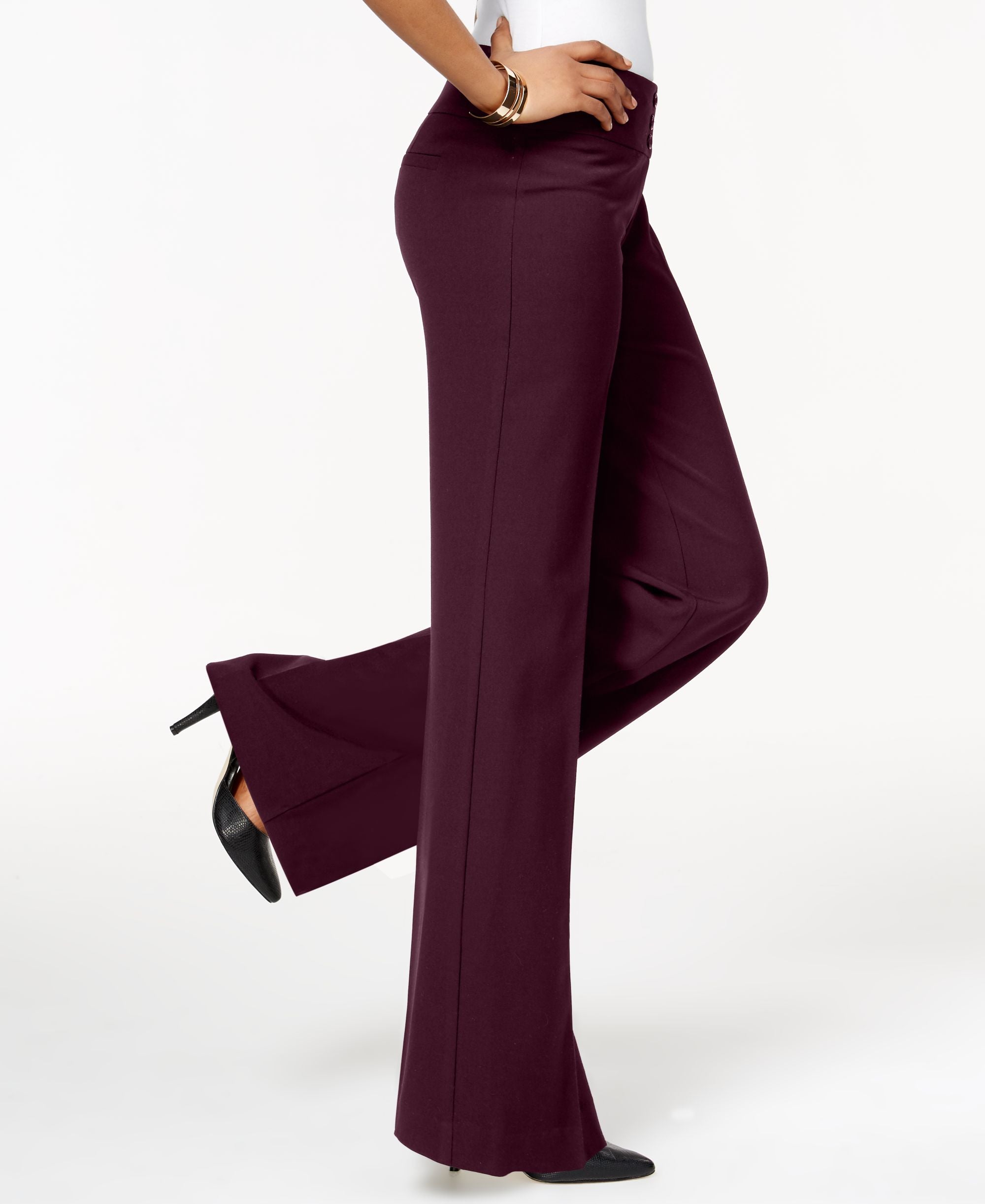 Style & Co Stretch Wide Leg Pants