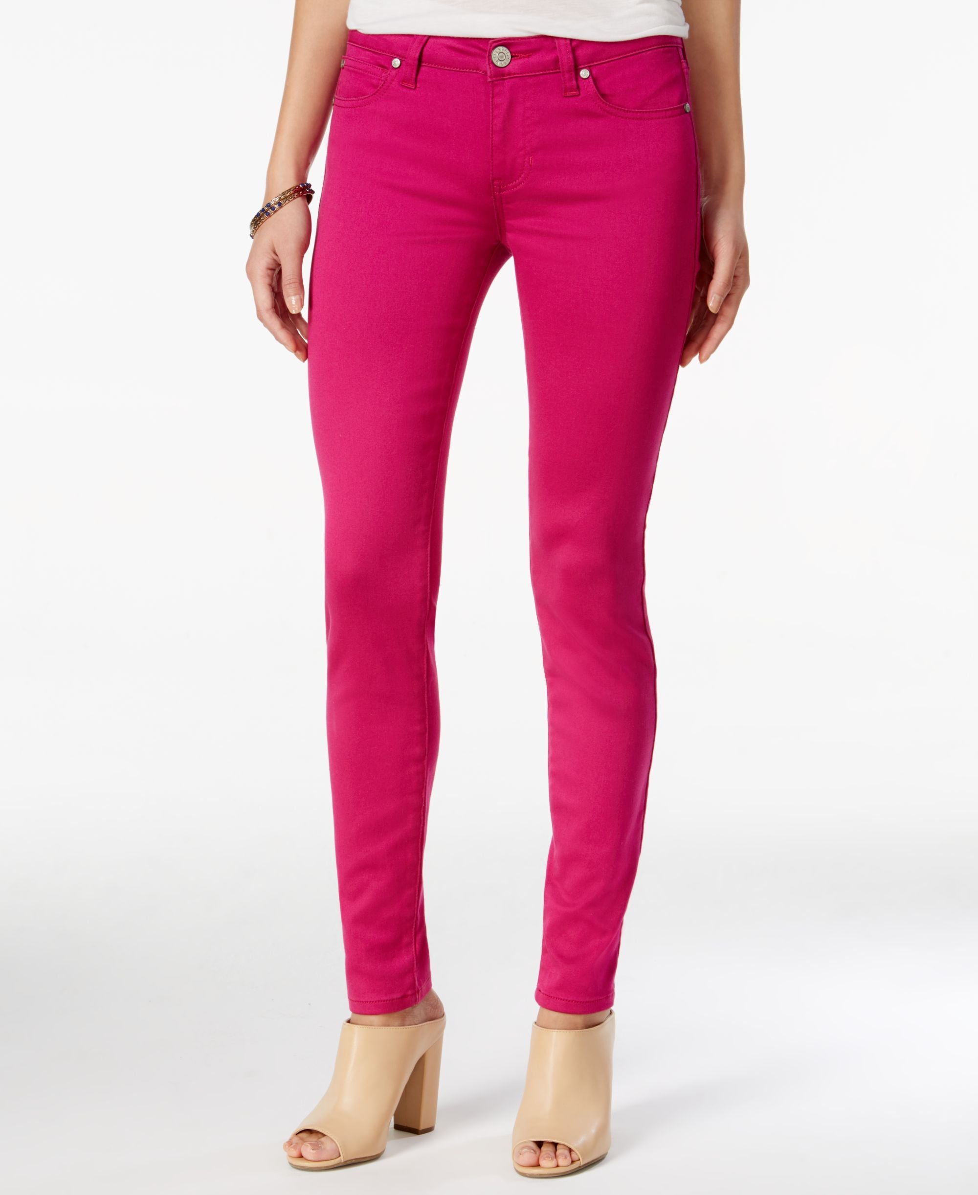 Celebrity Pink Juniors Jayden Colored Wash Skinny Jeans