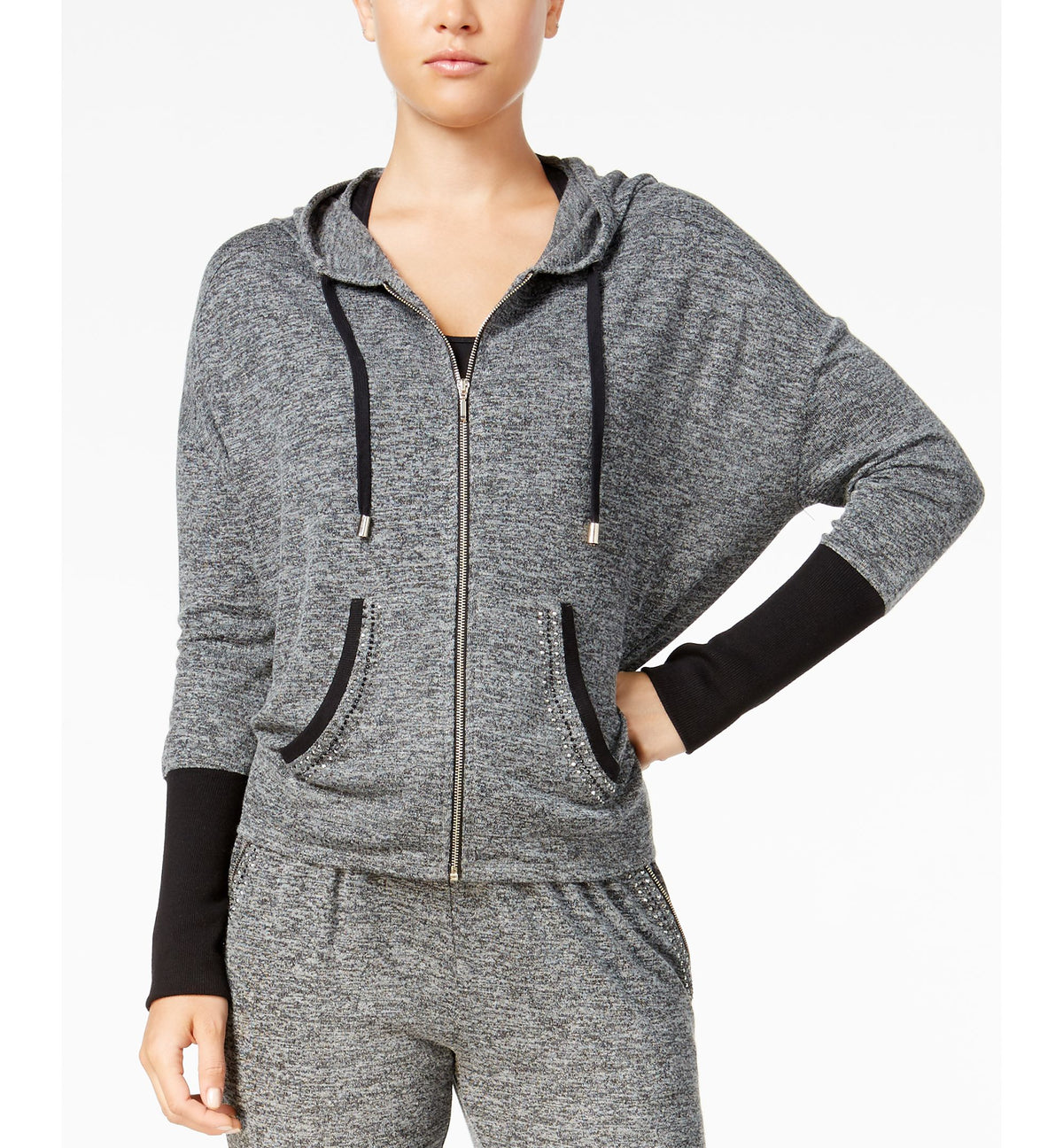 Material Girl Active Juniors Embellished Hoodie