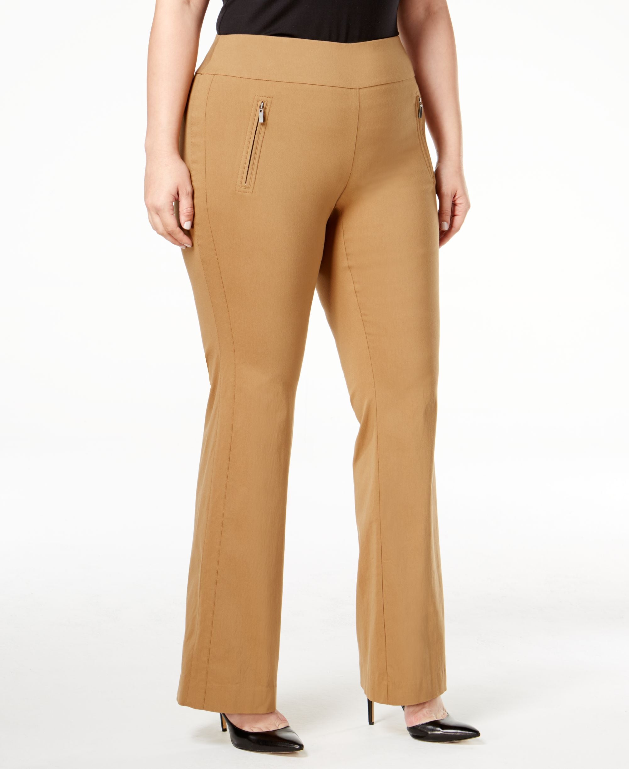 Plus Size Wide Leg Pants