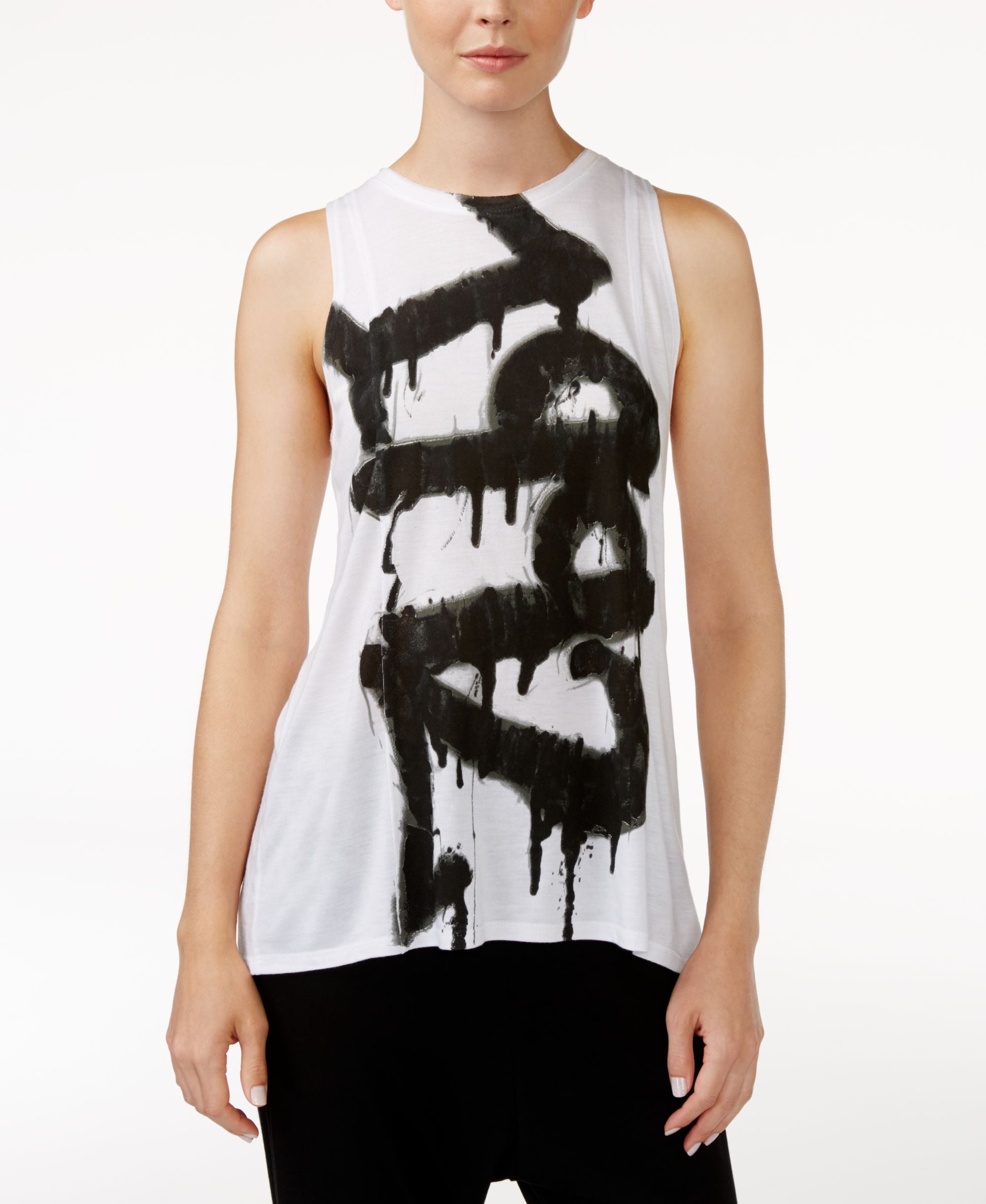 Rachel Rachel Roy 1992 Graphic Tank Top